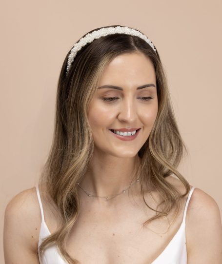 PBR4024 - Chunky Pearl Plait Headband